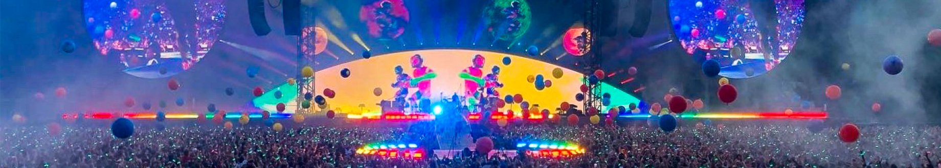 COLDPLAY MOTS show Brussels - Stage